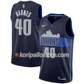 Dallas Mavericks Harrison Barnes 40 Nike 2017-18 Navy Miesten Pelipaidat Swingman 